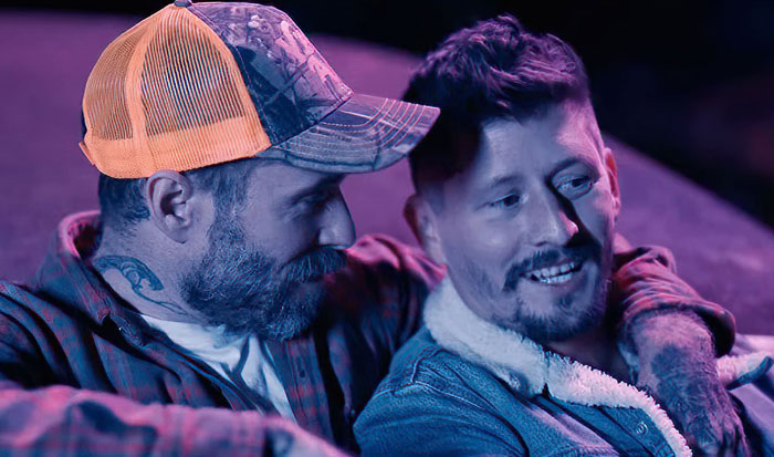 A scene from Chris Housman's "Guilty As Sin" (screen capture)
