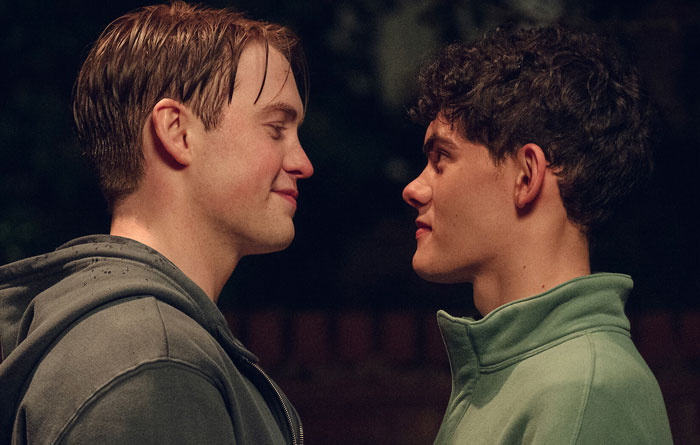 Kit Connor and Joe Locke in 'Heartstopper' (image via Netflix)